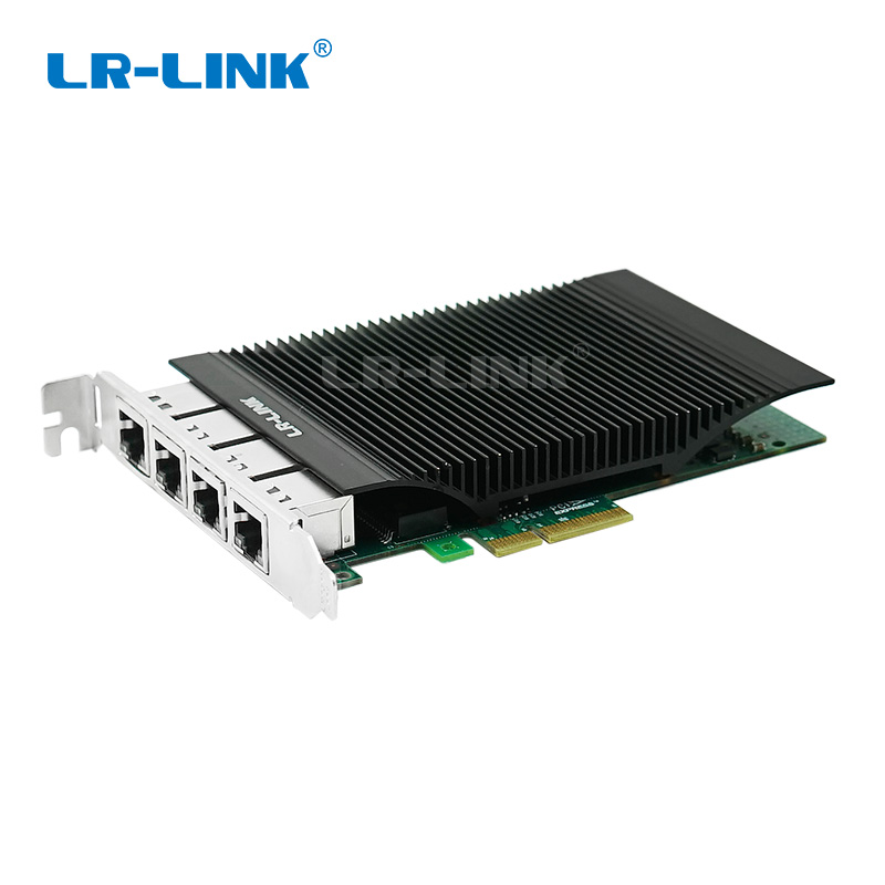 Bộ chuyển đổi Ethernet công nghiệp Gigabit PCIe x4 Quad-port Copper (Intel I350) LRES2005PT