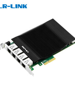 Thẻ PCIe x4 Quad-port 802.3at PoE+ Gigabit Vision Frame Grabber (Intel I350) LRES2004PT-POE
