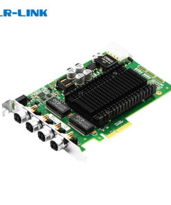Thẻ PCIe x4 Quad-port PoE+ M12 Gigabit Vision Frame Grabber (Intel I350) LRES4006MT-POE