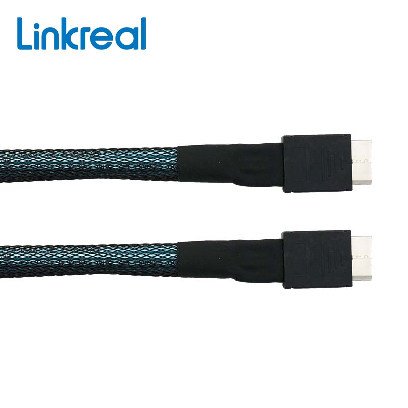SFF-8611 to SFF-8611 OCULink Cable