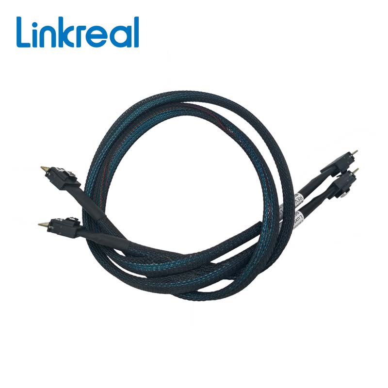 SlimSAS 4i (SFF-8654) to SlimSAS 4i (SFF-8654) Cable-80cm