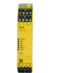 Safety relay PILZ PNOZ s6 48-240VACDC 3 n/o 1 n/c