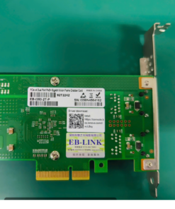 COex4 Dual Port PoE+ Gigabit vision Frame Grabber Card EB-I350-2T- P