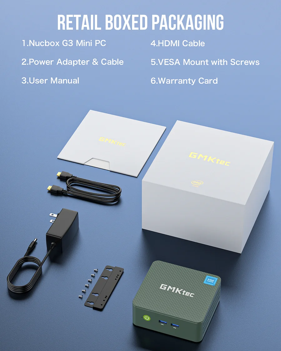 NucBox G3–Máy tính mini tiết kiệm chi phí nhất với bộ xử lý Intel N100 - Ảnh 9