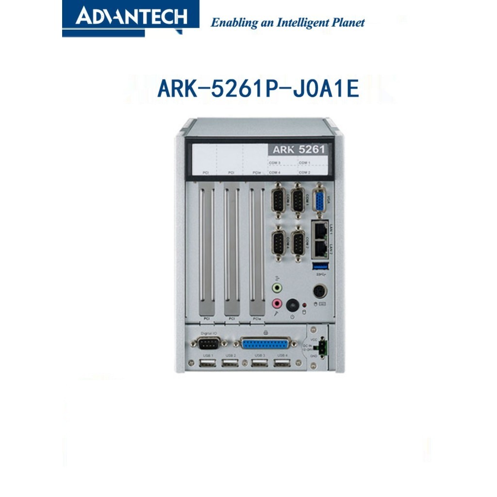 Advantech Đài Loan ARK-5261P-J0A1E Máy Tính Công Nghiệp Nhúng Nhỏ Gọn