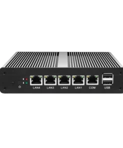 Bộ định tuyến tường lửa LAN RJ45 4 Gigabit Barebone Desktop