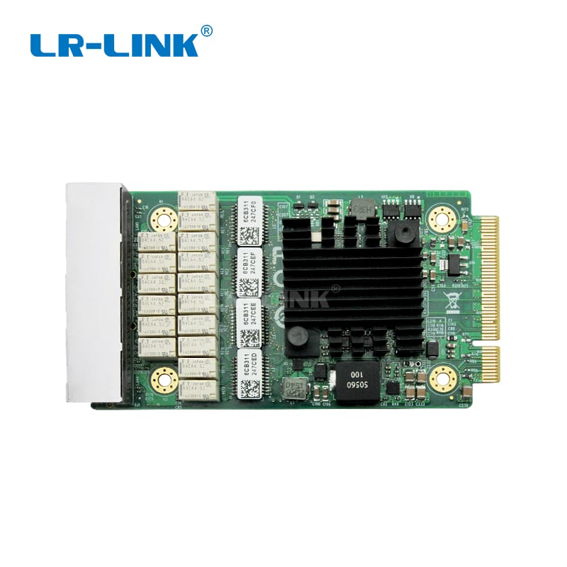 Bộ chuyển đổi mạng Ethernet bốn cổng PCIe X8 1g (Intel i350)-LREM3500BP-4T