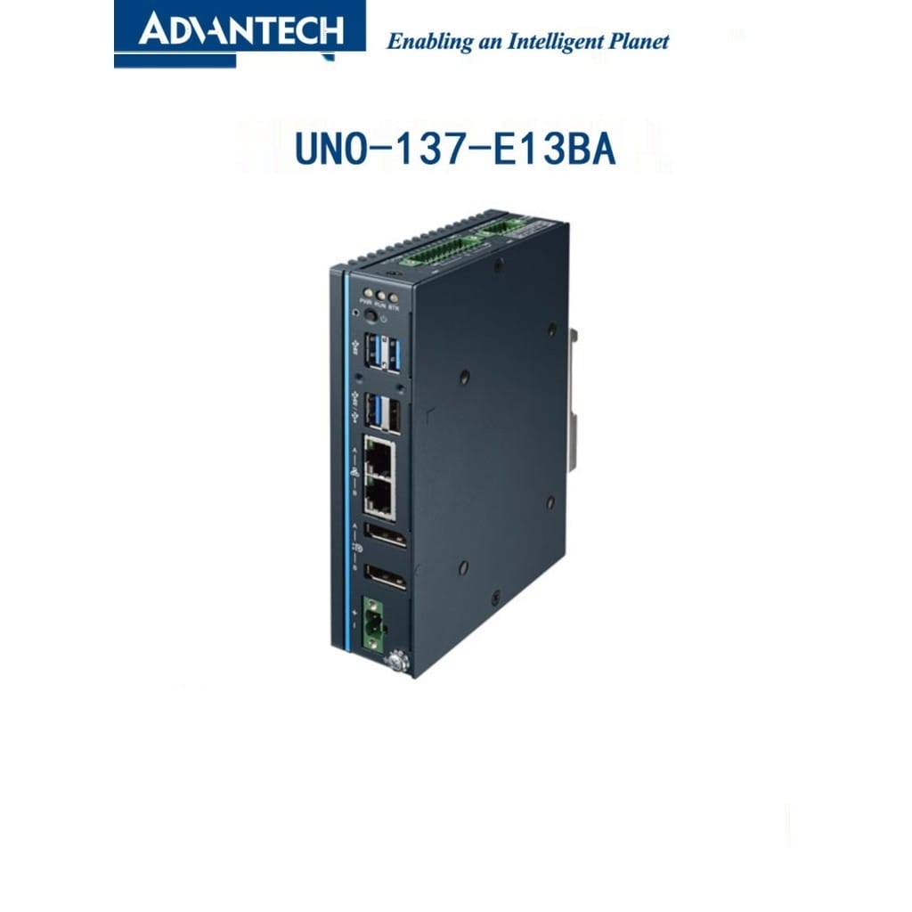 Bộ Điều Khiển Đường Ray DIN Atom E3940 UNO-137-E13BA Hỗ Trợ Nhiệt Độ Rộng Làm Việc-40 Độ C