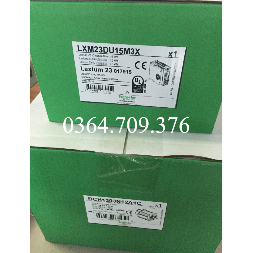 Bộ Điều Khiển Servo Schneider Lxm23du04m3x/DU07/DU10/DU15/DU20/Du30m3x