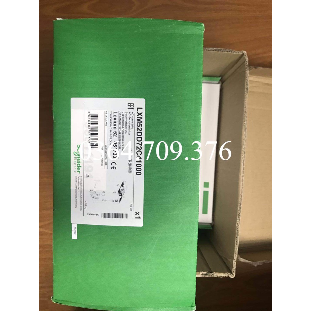 Bộ Điều Khiển Servo Schneider Lxm52dd72c41000, Hàng Chính Hãng Mới Tinh, Phạt Mười Cho Hàng Giả