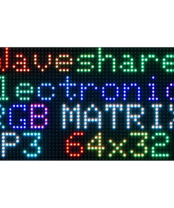 Bảng điều khiển ma trận LED đầy đủ màu sắc Waveshare RGB, 64 × 32 pixel, độ sáng có thể điều chỉnh, hỗ trợ Raspberry Pi, Pi Pico, đặc biệt ..
