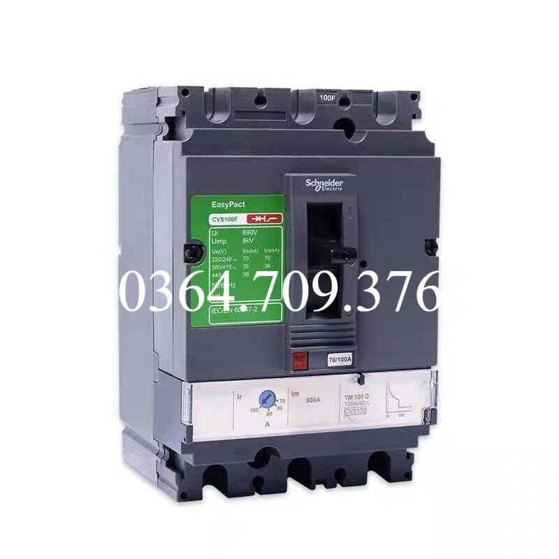 Bộ Ngắt Mạch Vỏ Nhựa Schneider Cvs250f Cvs100ncvs400hcvs630f3p 4P 630a250ahn Khởi Động Từ