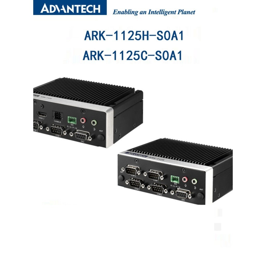 Bộ Xử Lý ARK-1125C-S0A1 ARK-1125H-S0A1U Atom X7211e Nhiệt Độ Rộng Bộ Nhớ DDR5