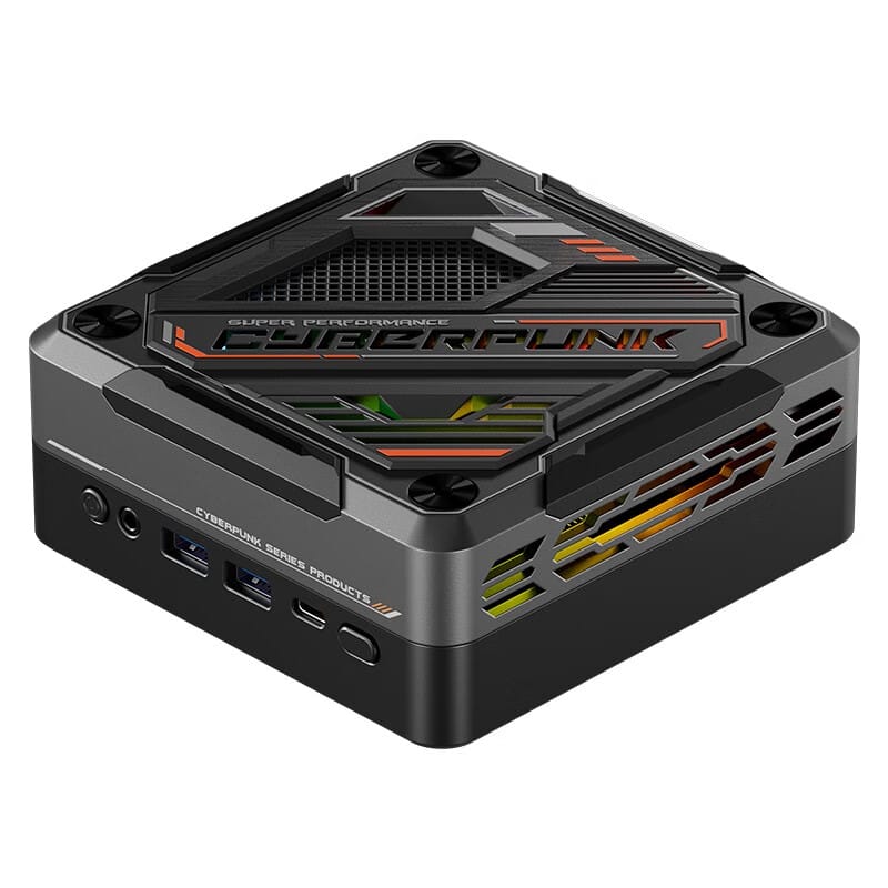Chơi game Mini PC AMD Ryzen 7 8845hs 8 lõi 16 chủ đề DDR5 5600MHz M.2 NVMe SSD PCIe 4.0 wifi6 bt5.2 usb4 Windows 11