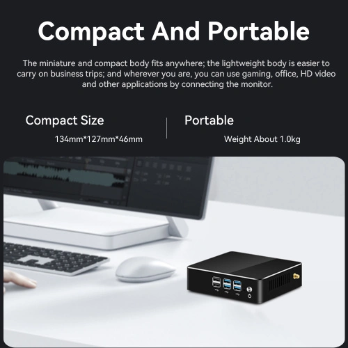 Máy tính mini Intel Core I7-7500U - Ảnh 4