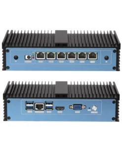 Bộ định tuyến Ethernet Intel Core/Celeron Firewall 6 Mini pc