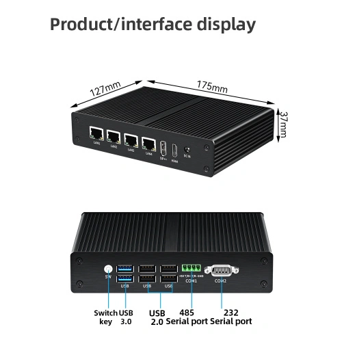 Máy tính mini XCY Intel Alder-N Lake N95 DDR4-3200MHz - Ảnh 4