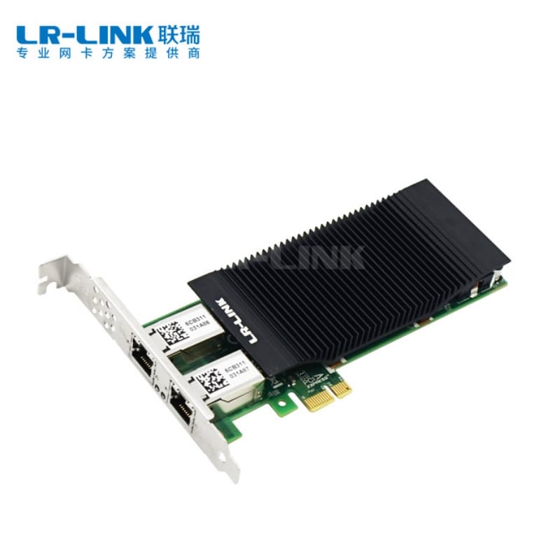 Pcie X1 Dual Port 802.3at PoE Gigabit tầm nhìn khung Grabber Card (Intel i350 dựa)
