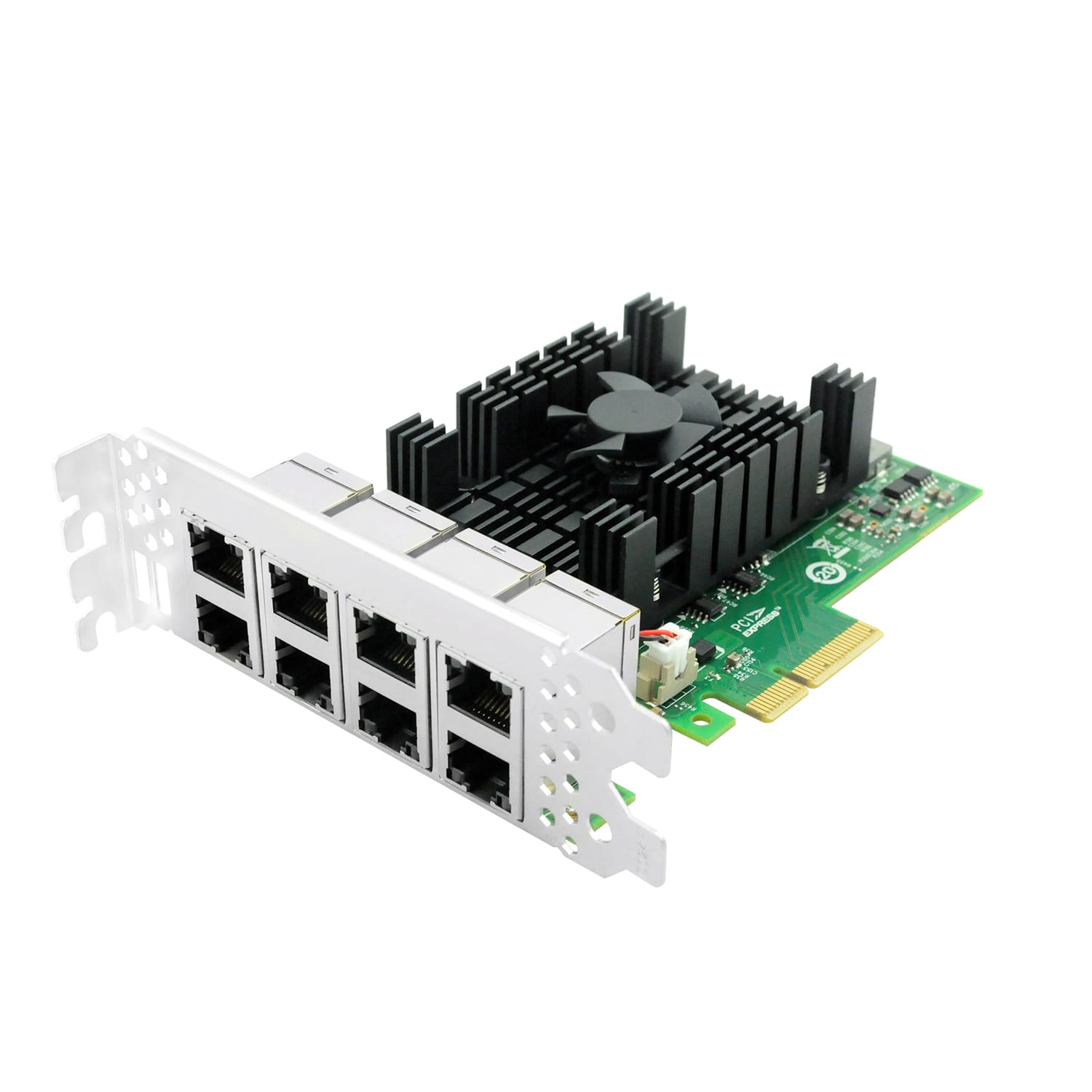 PCIE x4 Bộ chuyển đổi Ethernet công nghiệp Gigabit Đồng tám cổng (Intel i350)-lres2008pt