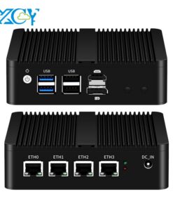 Pfsense tường lửa Mini PC N100 DDR5 M.2 NVMe SSD 4X Intel ethenret i225v i226v Windows Linux x86 mềm hỗ trợ Bộ định tuyến 4G LTE Wifi
