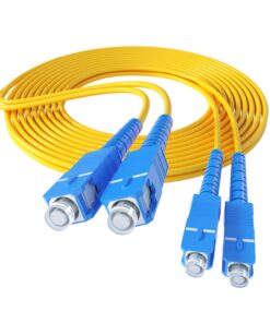 Sợi quang vá Cáp nhảy 1/3/5M SC để SC duy nhất-chế độ duy nhất sợi quang Duplex dây cáp mở rộng cho SFP thu phát