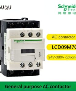 Schneider contactor220v AC ba cực Contactor 3P lc1d09 lc1d12 lc1d18 bc7 f7c m7c cuộn dây điện áp 24V 110V 220V 380V