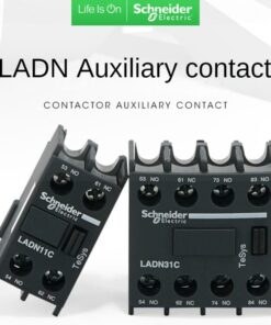 Schneider lc1d AC contactor tiếp xúc phụ trợ ladn11c20c02c22c31c thường mở và đóng tiếp xúc phụ trợ phía trước