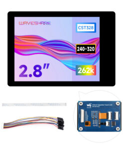Waveshare 2.8inch LCD hiển thị module với Touch Panel, nhúng st7789t3 trình điều khiển hiển thị và cst328 cảm ứng điện dung điều khiển