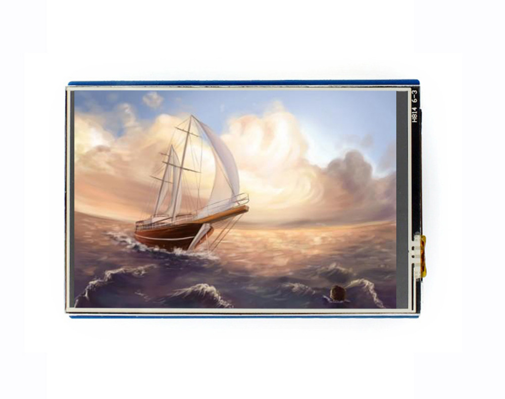 Waveshare 3.5inch cảm ứng LCD lá chắn 480×320 Độ phân giải điện trở màn hình cảm ứng TFT LCD