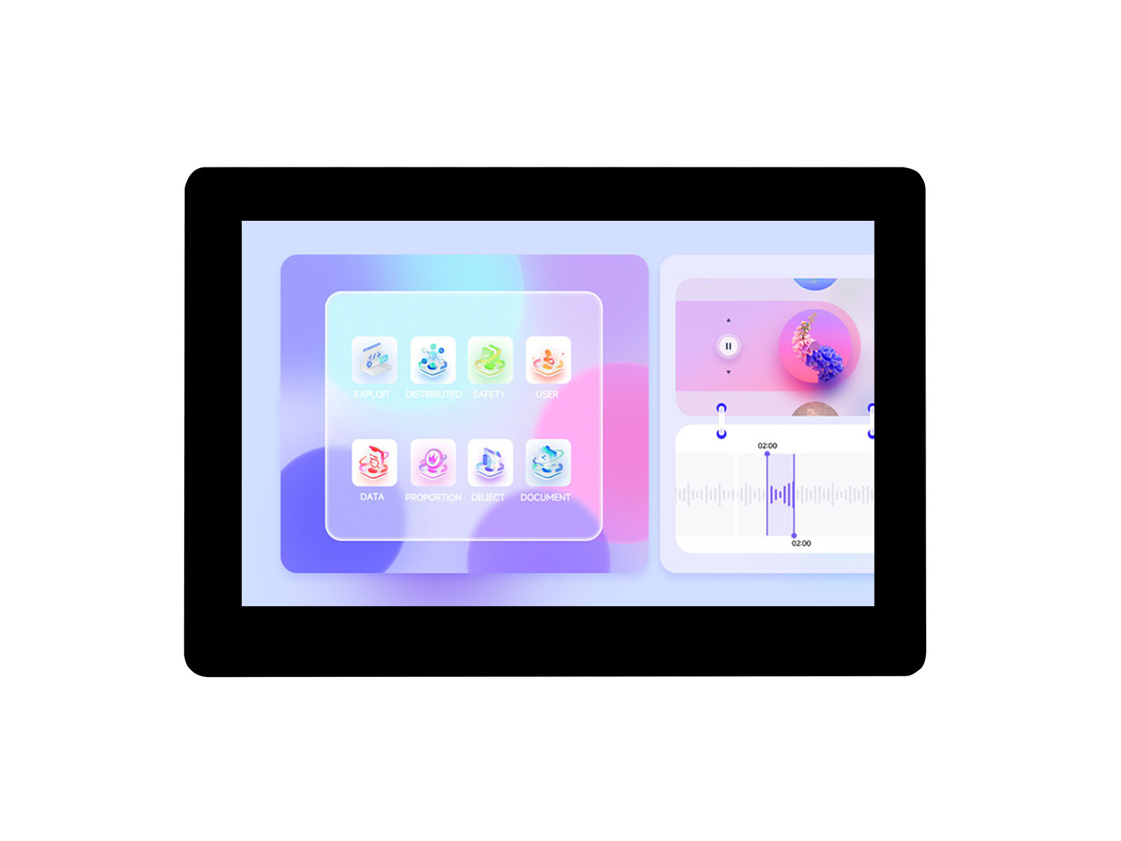 Waveshare ESP32-S3 5inch cảm ứng điện dung bảng phát triển hiển thị, 5-point, 32-bit LX7 Dual-core Bộ vi xử lý, hỗ trợ wifi