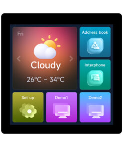 Waveshare ESP32-S3 bảng phát triển màn hình cảm ứng điện dung 4inch, 480 × 480, cảm ứng 5 điểm, bộ xử lý lõi kép 32 bit LX7