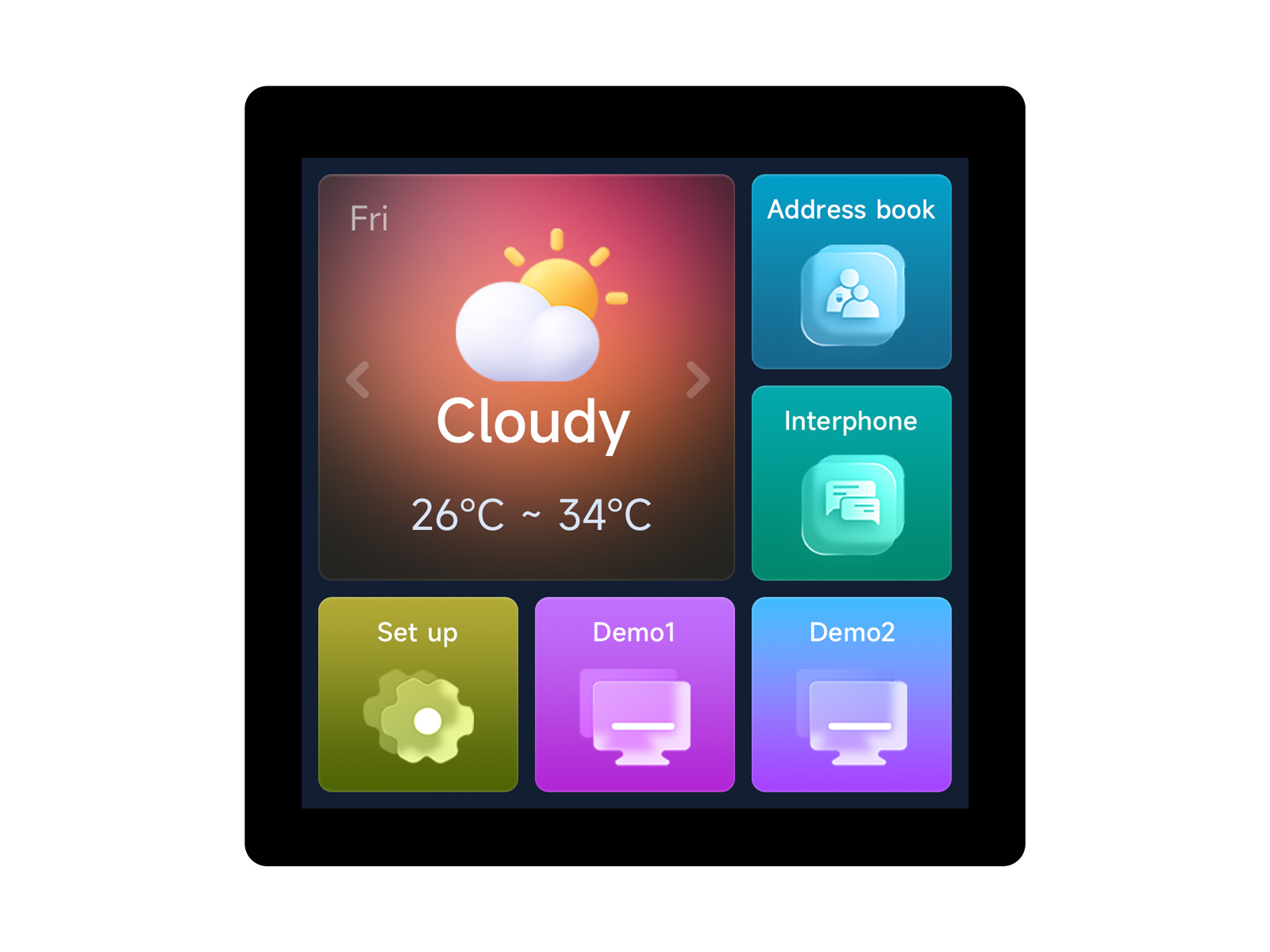 Waveshare ESP32-S3 bảng phát triển màn hình cảm ứng điện dung 4inch, 480 × 480, cảm ứng 5 điểm, bộ xử lý lõi kép 32 bit LX7