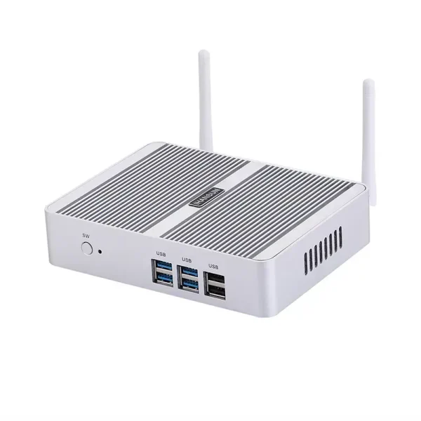 Dòng FMC-BM04 Máy tính mini không quạt với Intel N3150 N3160 J3160, 2 x Lan, 2 x HDMI