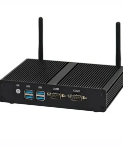 Dòng FMC-BM15 Máy tính mini không quạt với Intel 2955U Core I3 4030U, 2 x LAN, 2 x COM