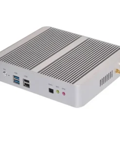 Máy tính mini không quạt với Intel I5 7260U 7267U, 2 x Lan, DP, HDMI, 4G Dòng FMC-BM17