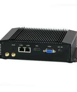 Máy tính công nghiệp không quạt với 2955U/ I3 4010Y, 2 x COM, 2 x RJ45 Dòng IPC-IM08