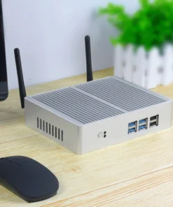 Máy tính để bàn Mini PC màu bạc