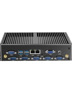 Máy tính công nghiệp J1900 2*RJ45 6*RS232 RS485 Không quạt