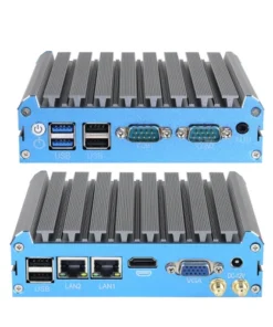 Máy tính mini công nghiệp không quạt Dual Lan và 2RS232