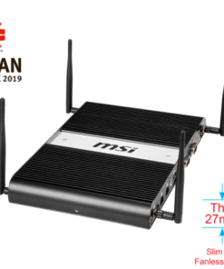 Máy tính hộp mỏng không quạt với Intel ® Whiskey Lake ULT