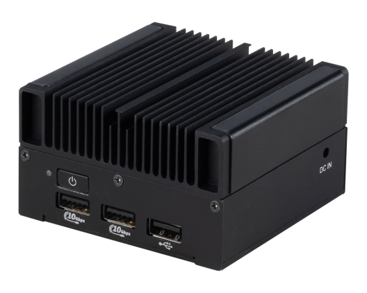 Máy tính hộp cỡ lòng bàn tay với bộ xử lý Intel ® Alder Lake-N N100 cho giải pháp không quạt tiết kiệm điện năng cực thấp