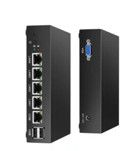 Máy tính mini không quạt tường lửa 4 LAN