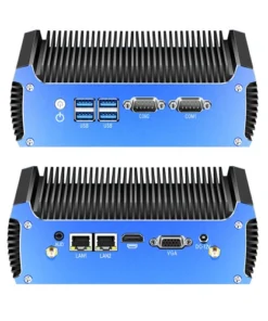 Máy tính công nghiệp mini không quạt Dual LAN