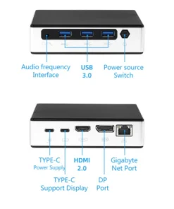 Máy tính mini không quạt Intel i5-1030NG7 8USB