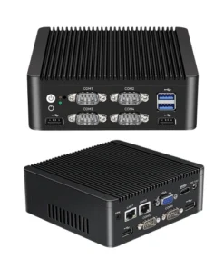 Máy tính mini công nghiệp không quạt J4125 RS232 RS485 GPIO
