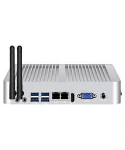 Mini PC không quạt 2 cổng RJ45 LAN nối tiếp kép