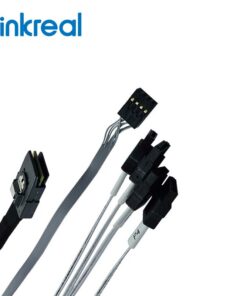 Internal Mini SAS SFF-8087 to 4SATA Cable-backplane end 35/80CM