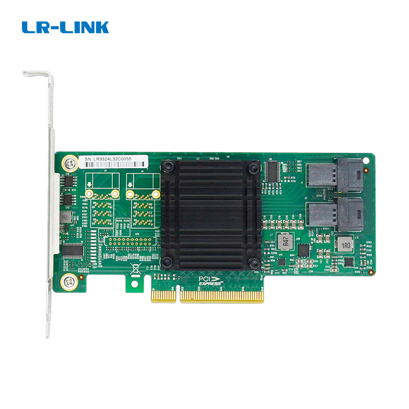 LRNV9324-2I PCIe 3.0 x8 sang 2 cổng U.2 SFF-8643 NVMe Switch Adapter Card