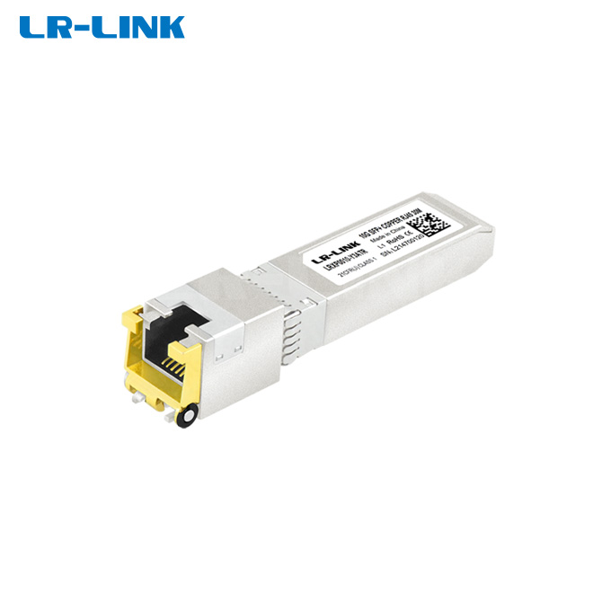 Mô-đun sợi quang giao diện RJ45 10G SFP+ 30m 3.3V với TTL LRXP0010-Y3ATR