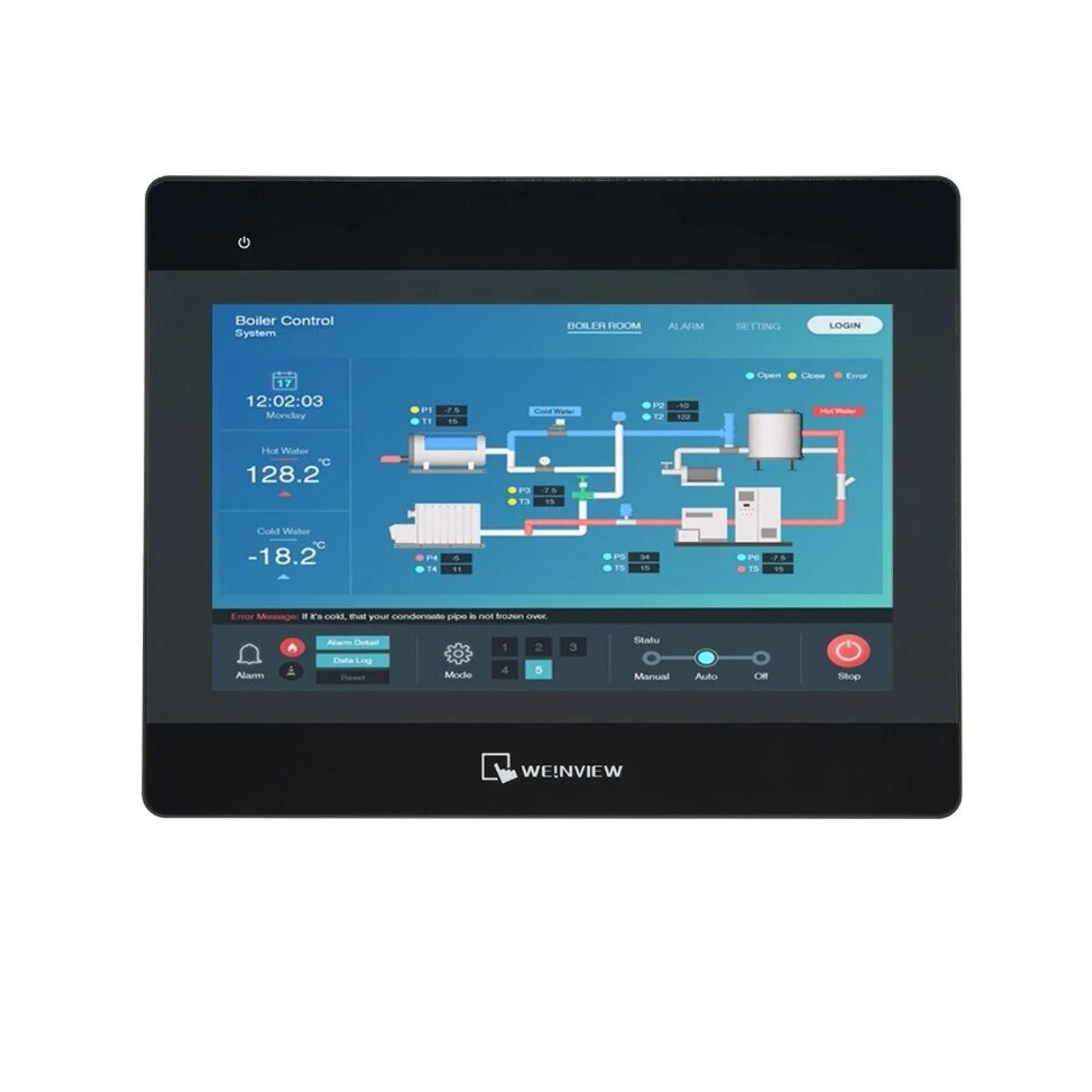 Màn hình cảm ứng HMI Weintek MT8000IP 10.1 inch RS232, RS485, LAN MT8106iP